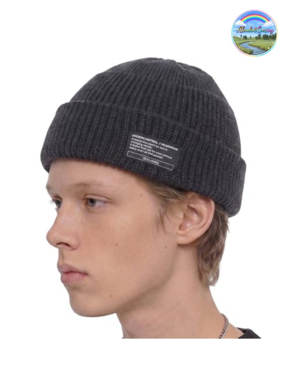 UNDERCONTROL Fisherman Beanie Short Roll Up Watch Cap Docker Skull Hat Unisex